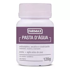 Pasta D'água Farmax Com Glicerina Uso Adulto Pediátrico 120g