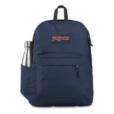 Mochila Escolar Jansport Lifestyle Superbreak Navy Color Azul Diseño Lisa