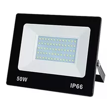 Reflector Faro Led 50w Ip66 Multivoltaje Exterior