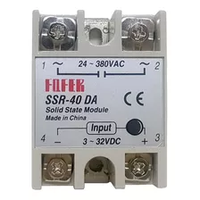 Rele De Estado Sólido Ssr-40da 40a 250v 3-32v - Com Nota