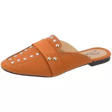 Sapatilha Sapato Feminino Mule De Tachinha Confort Leve M44