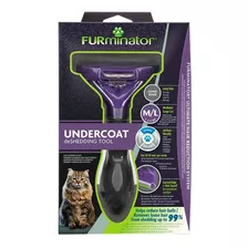 Rasqueadeira Furminator Gatos M/g + Brinde