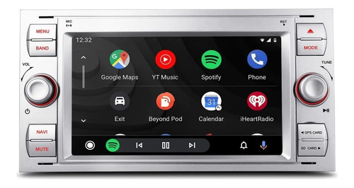 Android Ford Carplay Focus Ikon Transit Gps Wifi Touch Radio Foto 3