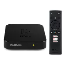 Tv Box Intelbras Izy Play De Voz Full Hd 8gb Preto Com 1gb