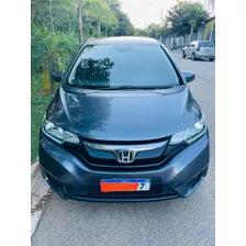 Honda Fit Lx 2015 Cvt Aut. 1.5 Flex 5p, 16v Cinza