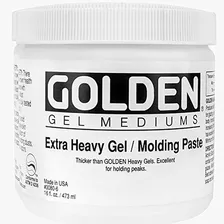 Golden Acryl Med 16 Oz Pasta De Moldeo Dura