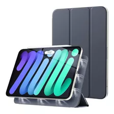 Smart Folio Case Para iPad Mini 6 Gen A2567 A2568 Dark Gray