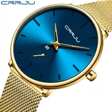 Relojes De Cuarzo Simples E Impermeables Crrju 2150