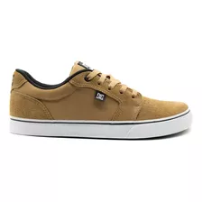 Tênis Dc Shoes Anvil La Caramel/black/white Original 