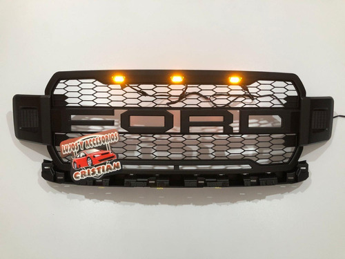 Persiana Ford F-150 2018-2022 Tipo Raptor Con Luces Led Foto 2