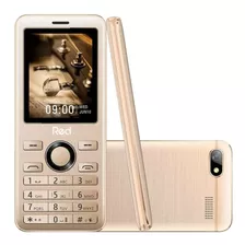 Celular Red Mobile Prime 2.4 M012f - Dourado