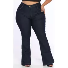 Calça Jeans Feminina Plus Size Vanie Com Elastano