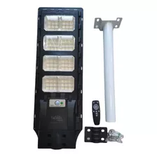 Foco Led Solar 400w Poste Exterior + Soporte