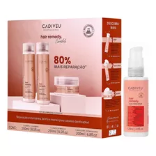 Cadiveu Hair Remedy Kit Home Care + Sos Serum 150ml