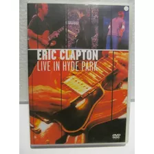 Dvd Eric Clapton Live In Hyde Park Arte Som