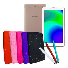Tablet M7 32gb 3g Celular Kit Capa Infantil + Caneta Touch