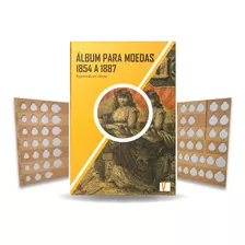 Álbum Para Moedas Réis Império 1854 A 1887 - Lançamento