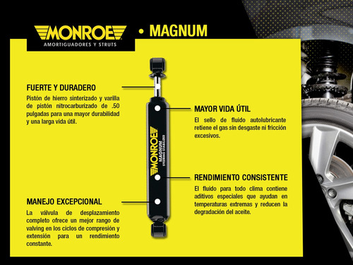 1 Amortiguador Direccin Magnum Lexus Lx450 96-97 Monroe Foto 2