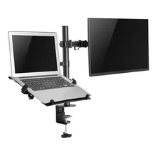 Soporte Monitor Y Notebook Brazo Articulado Escritorio