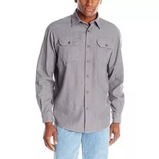 Wrangler Authentics Camisa Clásica Tejida De Manga Larga Par