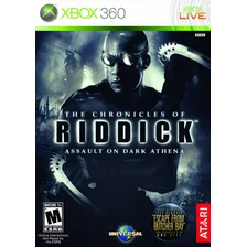 Las Crónicas Del Asalto De Riddick A Dark Athena - Xbox 360