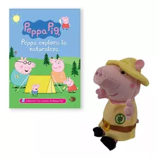 Peluche Peppa Pig Exploradora+ Fascículo Clarin Leer Descrip