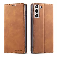 Qltypri Funda Para Samsung Galaxy S22, Funda De Piel Sintéti