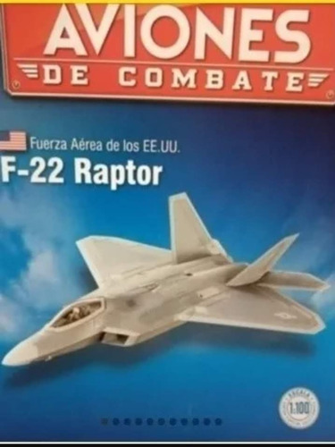 Salvat Aviones De Combate No 18 F-22 Raptor