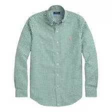 Camisa Hombre Polo Ralph Lauren Oxford Green Original