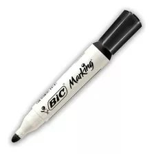 Pincel Quadro Branco Recarregável Bic Marking 2.0mm Preto