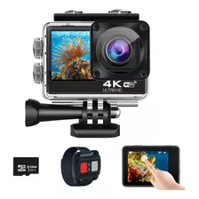 Mafomil Cmara De Accin 4k 60fps, Cmara Deportiva Wifi Con Pa