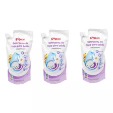 Detergente Liquido Para Ropa Pigeon 450 Ml Refill X 3