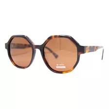 Lentes De Sol Traffic - 257 Diseño Animal Print Marron C2