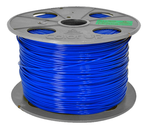 Filamento 3d Pla Colorup De 1.75mm Y 1kg Azul