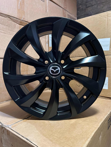 Rines 15 Para Mazda 2      4_100 Satin Black Foto 2