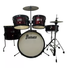 Batería Junior 5 Piezas Promate Acustica Junior Drum Set