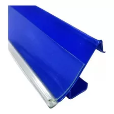 Porta Etiqueta Para Bandeja Ponta 78 Cm Azul Kit 15