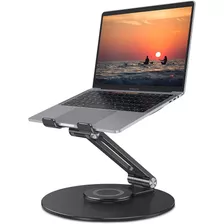 Soporte Ajustable Para Computadora Portatil 360º - Negro