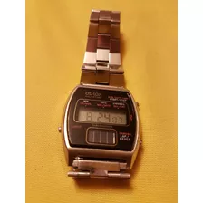 Raro Reloj De Pulsera Vintage Otron Solar Time