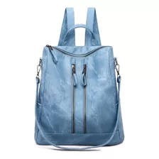 Mochila Bolsa Escolar Estudiante Moda Bolsillo Hombro Casual