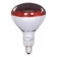 Lâmpada Luz Infravermelho Fisioterapia 150w E27 Medicinal 