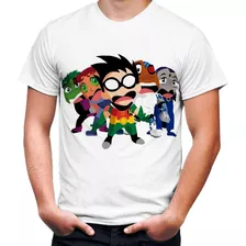 Playera Caricatura Los Jóvenes Titanes Teen Titans #872