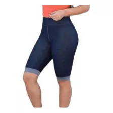 Bermuda Legging Malha Jeans (imita Jeans) Varias Cores