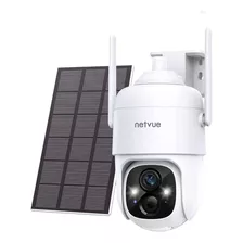 Netvue Solar Security Cameras Wireless Outdoor 3mp Camera 2.