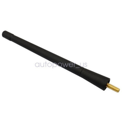 7  Short Black Antenna Mast Radio Am/fm For Dodge Ram \u0026  Tta Foto 2