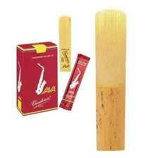 Palheta Sax Alto N°2 Vandoren Java Red Kit Com 2 Unidades