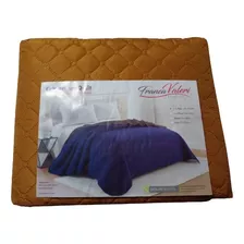 Cubrecamas Quilt Bitono Franca Valeri 1 1/2pl (sin Fundas)