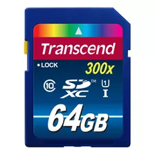 Transcend 64gb Sdxc Class 10 Uhs1 Tarjeta De Memoria Flash D