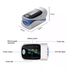Pulso Oximetro Saturador Frecuencia Cardíaca + Cordon