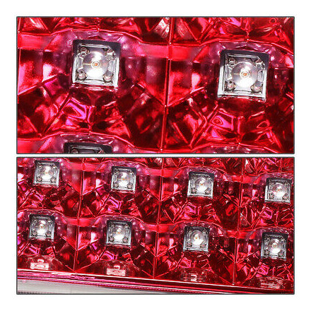 For 88-93 C/k Tahoe Black Headlight+corner+bumper+red L Spd1 Foto 7